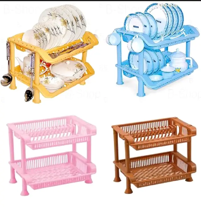 2 Layer Plastic Rack