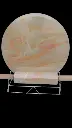 Buy chakla belan wood with Stainless steel satand.webp