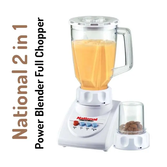 National Juicer Blender Grinder 2 in 1