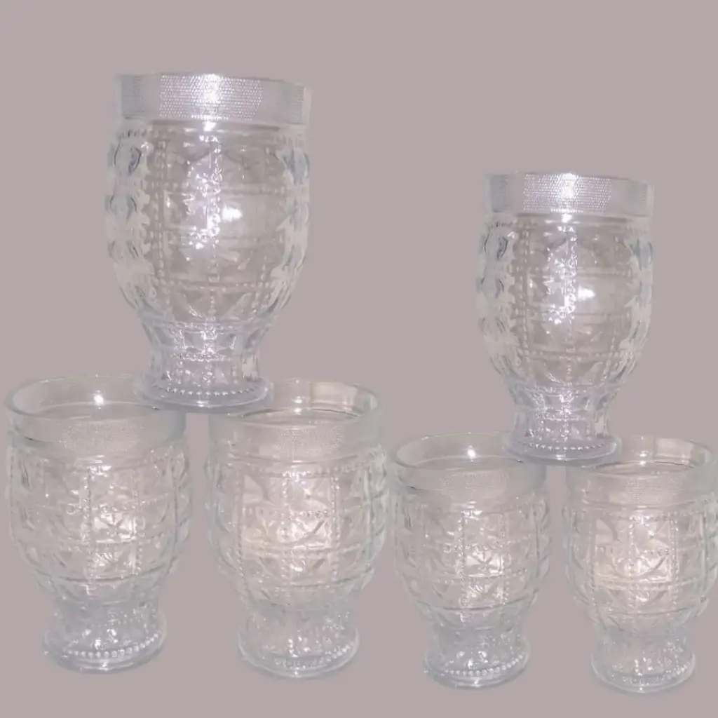 Ghani Glassware 6 pcs set 320ml