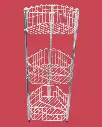 Stainless Steel 3 Tiered Traingular Kitchen Rack