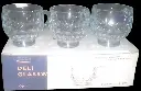 Deli Glassware Cup 6 pcs set 280 ml