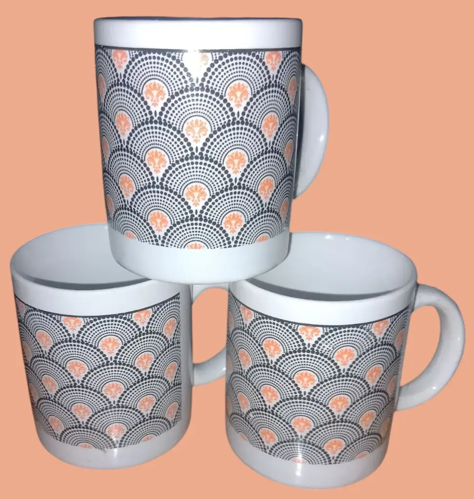 Ceramic Coffee Mug set 6 pcs 300 ml
