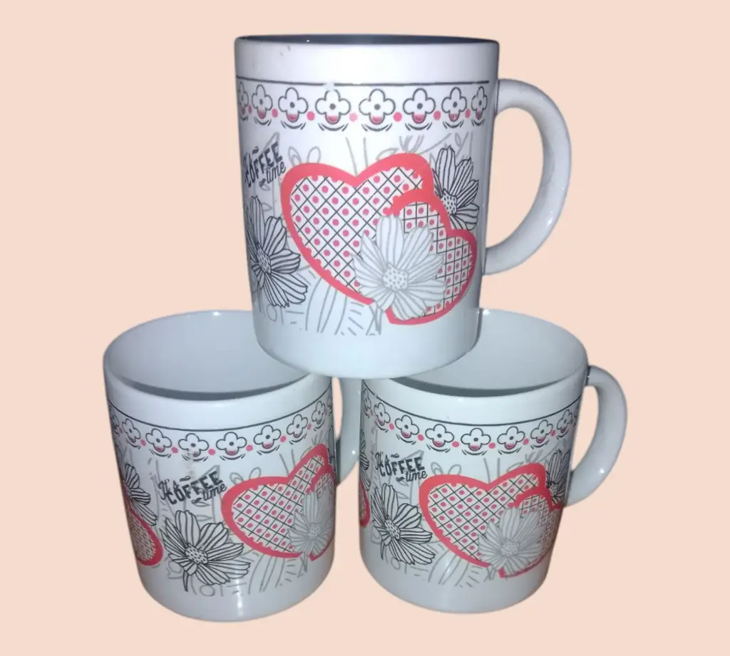 Ceramic Coffee Mug set 6 pcs 300ml