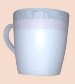 Bone China Tea Cups set 6 pcs 280 ml