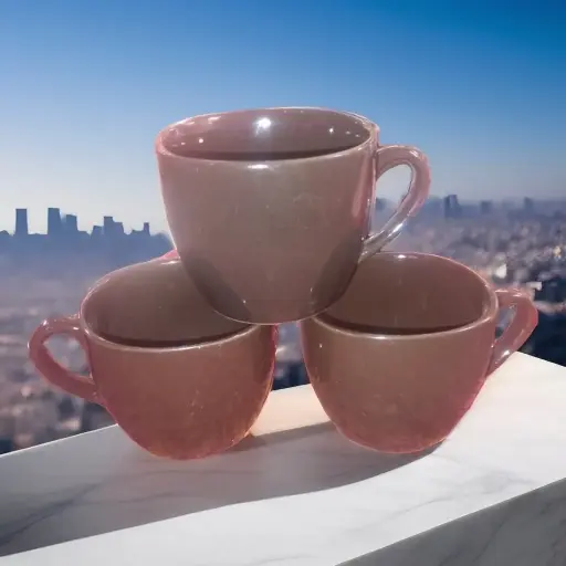 Ceramic Tea Cups Set 06 pcs 300ml