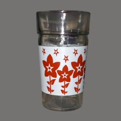 Ghani glassware Print ( 6 pcs ) set 280 ml