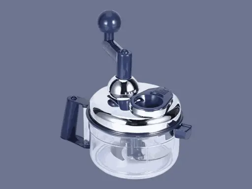 Hand Mixer Food Chopper, Manual Food Processor,  Mixer Blender, Rotary Onion Chopper for Garlic, Salad, Salsa, Nuts