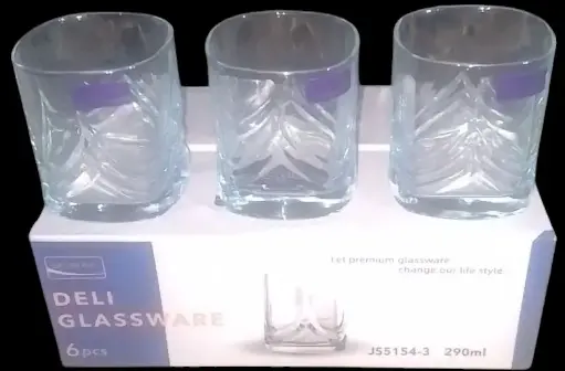 DELI glassware 6 piece set