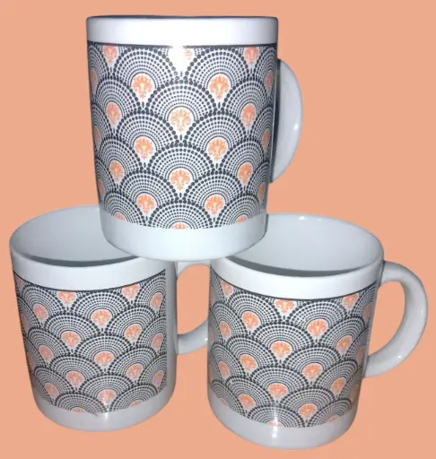 Ceramic Coffee Mug set 6 pcs 300 ml